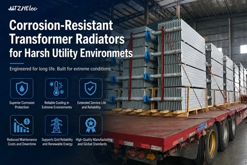 Radiateurs de transformateur résistants à la corrosion-pour les environnement...